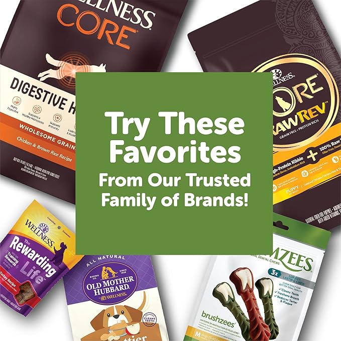 WHIMZEES by Wellness Occupy Antler Natural Dental Chews for Dogs, Long Lasting Treats, Grain-Free, Freshens Breath, Small Breed, 24 count