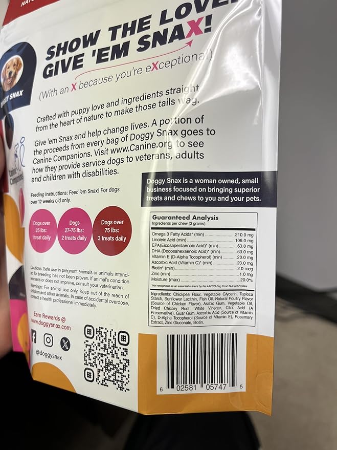 Stop It! Skin and Coat Supplement with Omega-3, EPA and DHA, and Other Ingredients scientifically Proven to Encourage Healthy Skin and a Shiny Coat. May Reduce itching and Scratching.