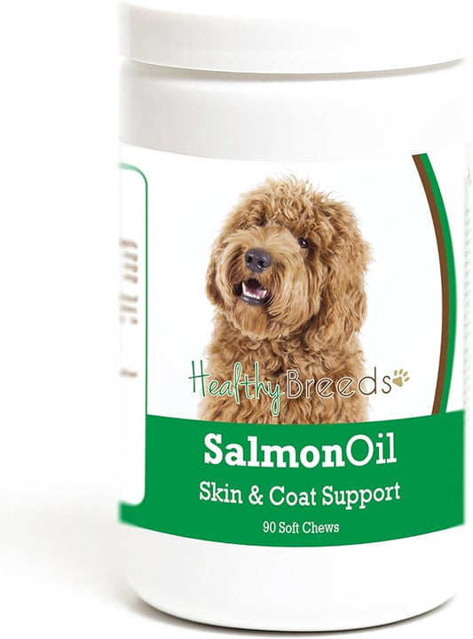 Healthy Breeds Labradoodle Salmon Oil Soft Chews 90 Count
