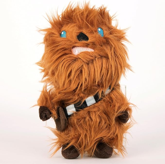 Star Wars for Pets Plush Chewbacca Figure Dog Toy | Soft Star Wars Squeaky Dog Toy | Large | Adorable Toys for All Dogs, Official Dog Toy Product of Star Wars for Pets