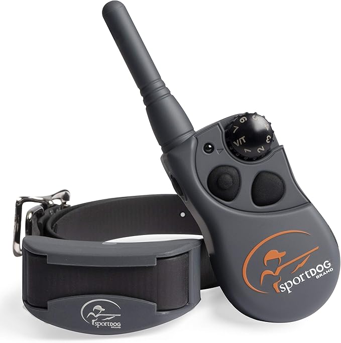 SportDOG SD-425X Electric Training Dog Shock Collar with Remote for Small, Medium, and Large Dogs - 500 Yard Range, Vibration, Tone, Up to 21 Stimulation Levels, Waterproof, Rechargeable E-Collar