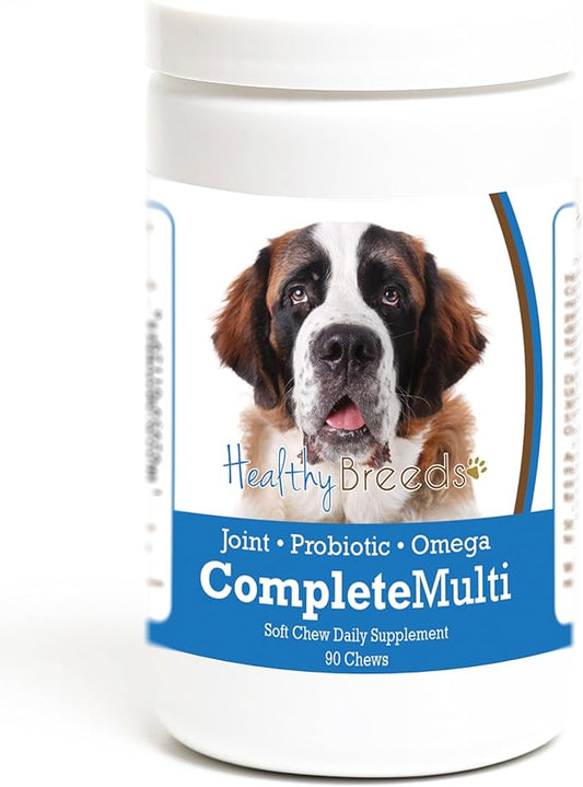 Healthy Breeds Saint Bernard All in One Multivitamin Soft Chew 90 Count