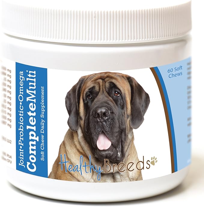 Healthy Breeds Mastiff All in One Multivitamin Soft Chew 60 Count