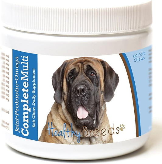 Healthy Breeds Mastiff All in One Multivitamin Soft Chew 60 Count