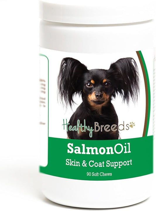 Healthy Breeds Russian Toy Terrier Salmon Oil Soft Chews 90 Count