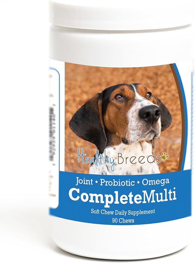 Healthy Breeds Treeing Walker Coonhound All in One Multivitamin Soft Chew 90 Count
