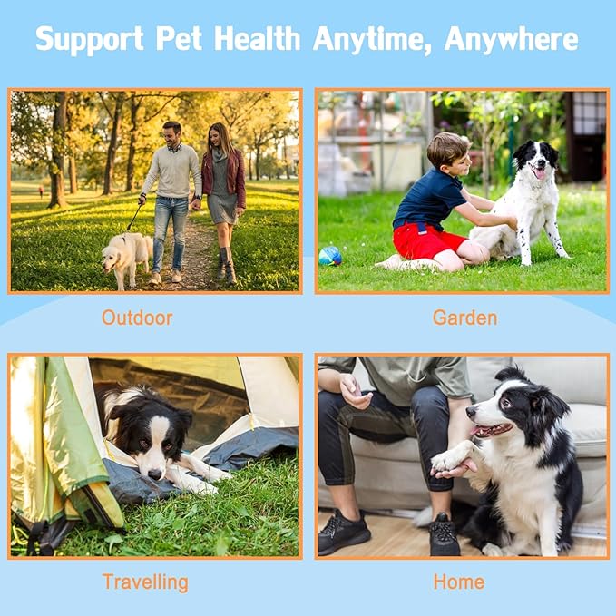 Pet Teeth Cleaning Wipes for Dogs & Cats, Dog Dental Care Wipes No-Rinse Dog Tooth Brushing Kit for Reducing Plaque and Tartar,Portable Finger Pet Wipes, Dog Breath Freshener 50 Counts