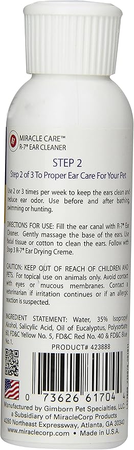 R-7 423888 Ear Cleaner 4 Ounce