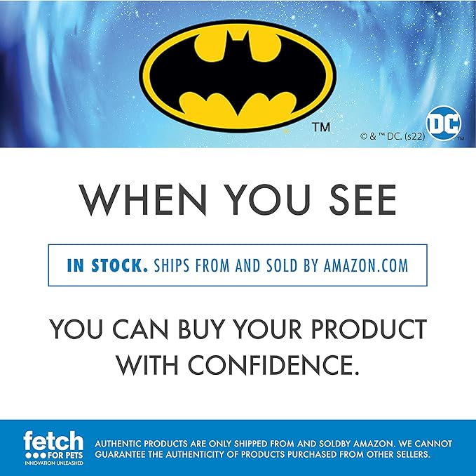 DC Comics for Pets Batman Dog Harness, Medium | Soft and Comfortable No Pull Harness for Dogs, Dog Batman Costume | Cute Dog Harness, Dog Halloween Costume, Batman Harness, Puppy Harness, Pet Harness