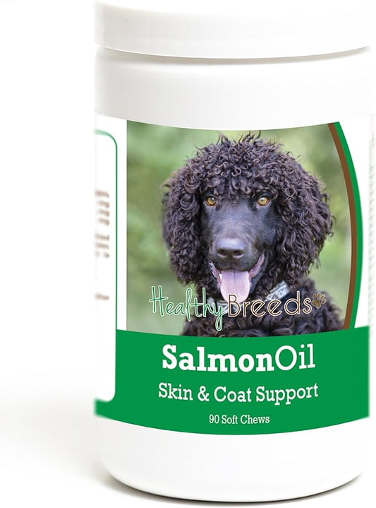 Healthy Breeds Irish Water Spaniel Salmon Oil Soft Chews 90 Count