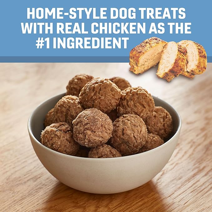 Milo's Kitchen Homestyle Dog Treats, Chicken Meatballs, 28 Ounce, High Protein, No Artifical Flavors