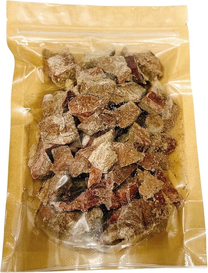 Freeze Dried Beef Liver | One Ingredient | High Protein Dog Treat | Grain Free | Made in USA | Net Weight 3 oz