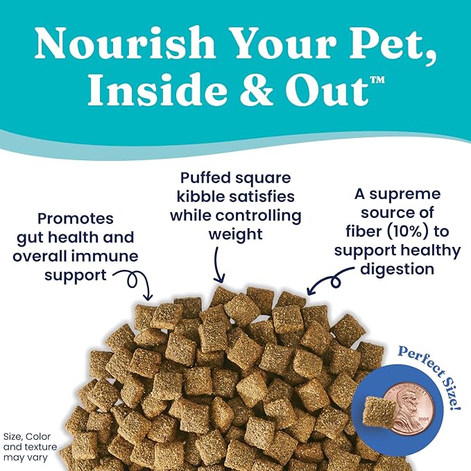 Solid Gold Fit and Fabulous Pollock - Dry Dog Food for Weight Control - Digestive Probiotics for Dogs - Gluten Free - High Fiber & Low Fat - Omega, Superfood & Antioxidant Support - 24 LB
