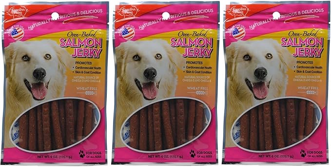 (3 Pack) Salmon Jerky - Stay Fresh Pouch 6.0 oz.