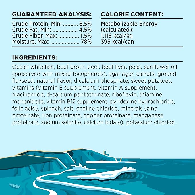 BIXBI Liberty Grain-Free Canned Wet Dog Food, Surf 'n Turf Recipe, 12.5 oz. Cans (Pack of 12)