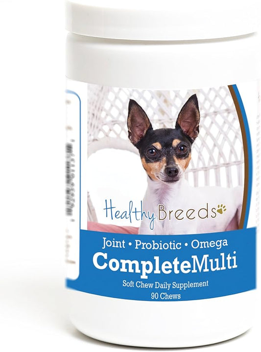 Healthy Breeds Toy Fox Terrier All in One Multivitamin Soft Chew 90 Count