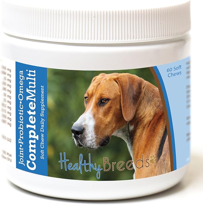 Healthy Breeds English Foxhound All in One Multivitamin Soft Chew 60 Count