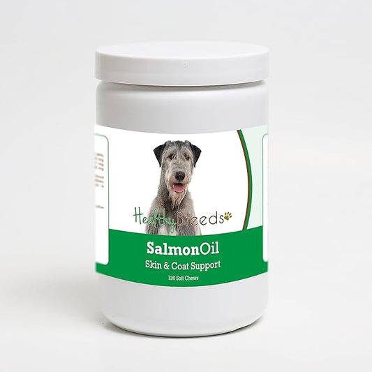 Healthy Breeds Irish Wolfhound Salmon Oil Soft Chews 120 Count