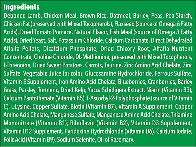 Blue Buffalo Life Protection Formula Natural Adult Dry Dog Food, Lamb and Brown Rice 30-lb