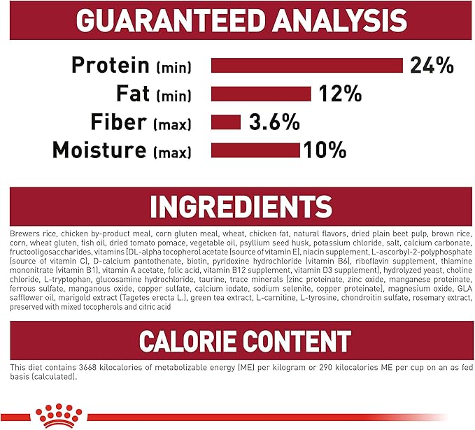 Royal Canin Medium Aging 10+ Senior Dry Dog Food, 30 lb bag