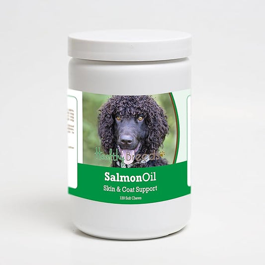 Healthy Breeds Irish Water Spaniel Salmon Oil Soft Chews 120 Count