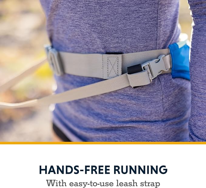 Ruffwear, Trail Runner Belt, Hands Free Adjustable with Pocket, Lichen Green, Large/X-Large