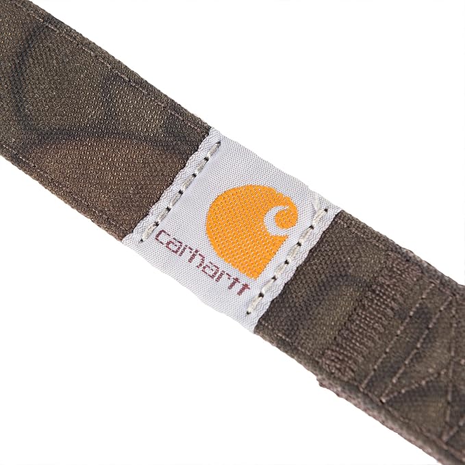 Carhartt Pet Durable Nylon Duck Leashes for Dogs, Reflective Stitching for Visibility, Duck Camo Tarmac, Large