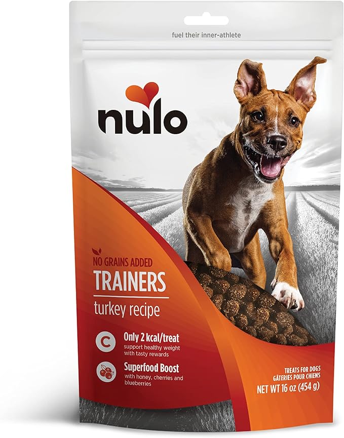 Nulo Freestyle Grain-Free Healthy Dog and Puppy Training Treats, Low Calorie Treats Made with Superfood Boost Ingredients, 2 Calories per Treat