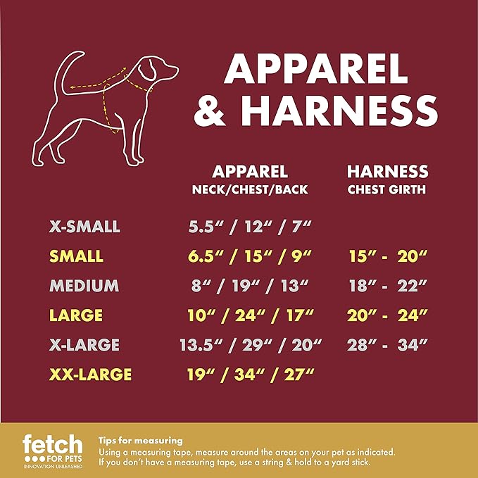 Harry Potter Gryffindor Pet T-Shirt in Size Small | Small Dog T-Shirt, Harry Potter Dog Shirt | Harry Potter Dog Apparel & Accessories for Hogwarts Houses, Gryffindor,Yellow