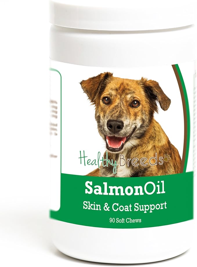 Healthy Breeds Plott Salmon Oil Soft Chews 90 Count