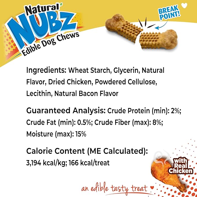 Nylabone Dog Gift Box for Small Dogs - 3 Strong Chew Toys and 1 Dog Treat - Flavor Variety, Small/Regular (4 Count)
