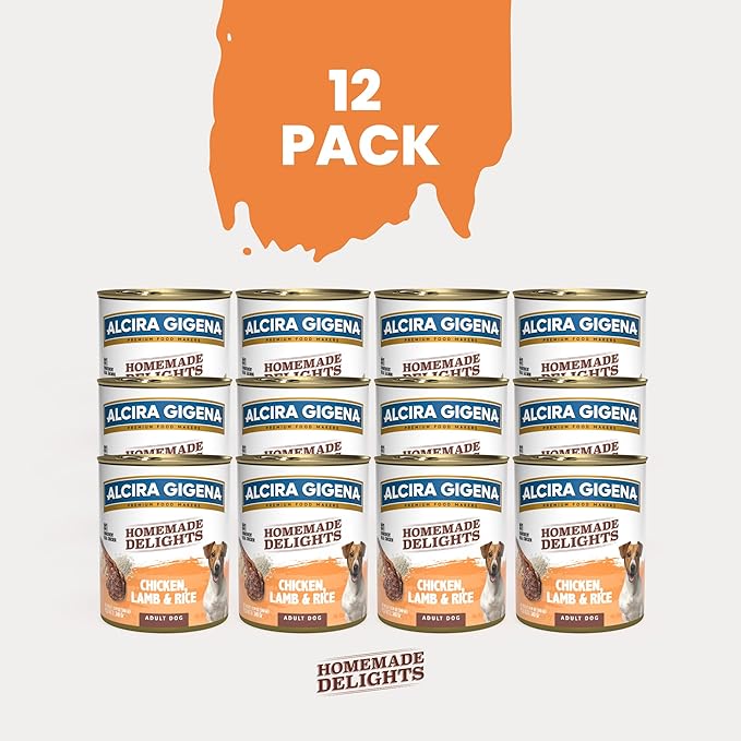 Dog Wet Food (Chicken, Lamb and Rice) - (Pack of 12)
