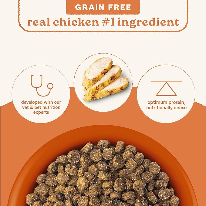Canidae All Life Stages Real Chicken & Poato Recipe – High Protein and Grain-Free Premium Dry Dog Food for All Ages, Breeds, and Sizes– 24 lbs.