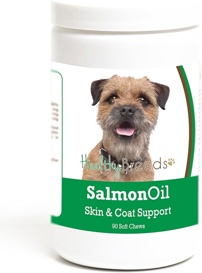 Healthy Breeds Border Terrier Salmon Oil Soft Chews 90 Count