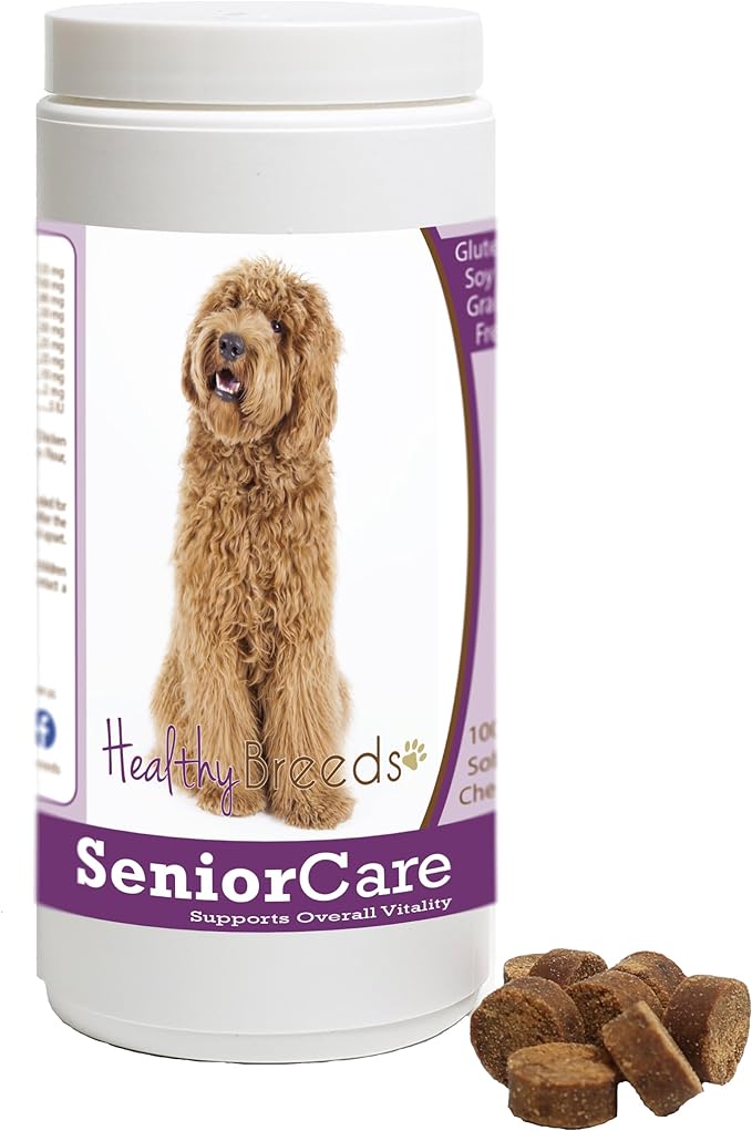 Healthy Breeds Labradoodle Senior Dog Care Soft Chews 100 Count