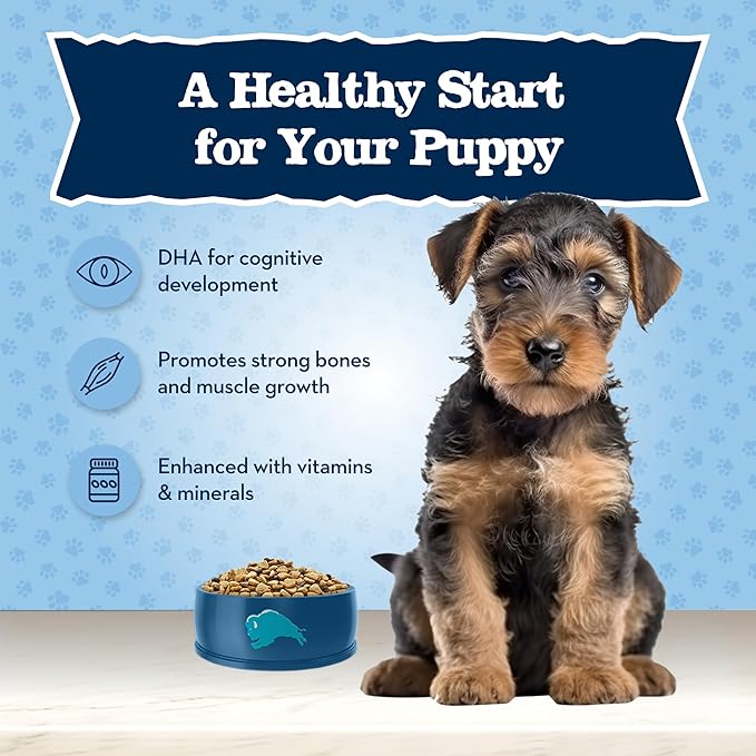 Blue Buffalo Baby Blue Healthy Growth Formula Natural Puppy Dry Dog Food, Chicken and Brown Rice Recipe 11-lb