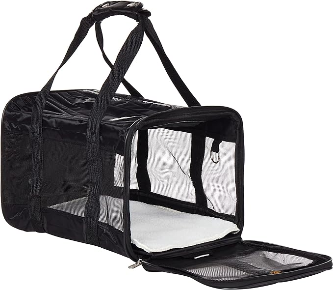 Sherpa® Original Deluxe™ Airline Approved Pet Carrier, Medium, Black