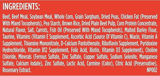 Rachael Ray Nutrish Premium Natural Dry Dog Food with Added Vitamins, Minerals & Taurine, Real Beef, Pea, & Brown Rice Recipe, 6 Pounds (Packaging May Vary)