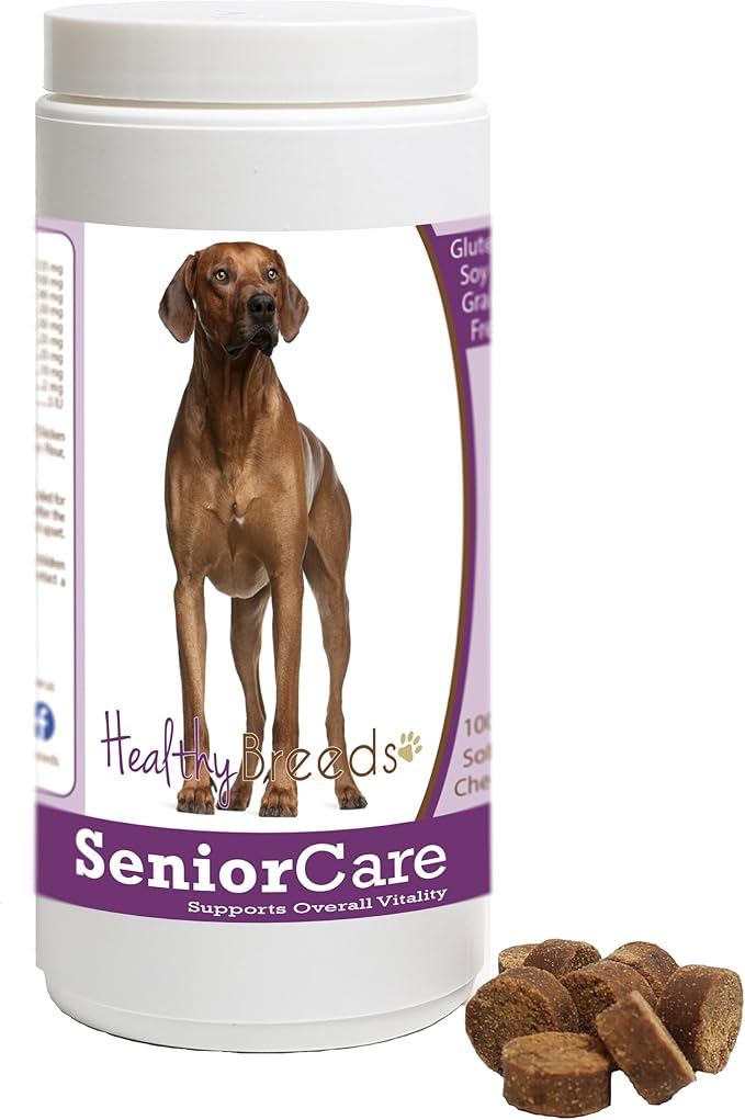 Healthy Breeds Rhodesian Ridgeback Senior Dog Care Soft Chews 100 Count
