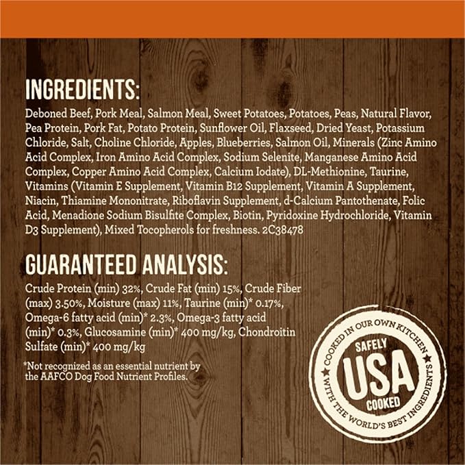 Merrick Premium Grain Free Dry Adult Dog Food, Wholesome And Natural Kibble, Real Texas Beef And Sweet Potato - 4.0 lb. Bag