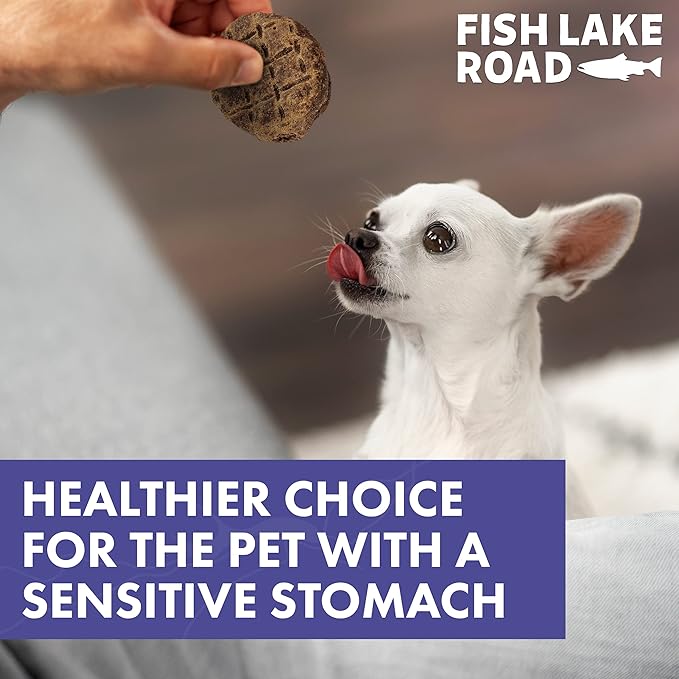 Freeze Dried Dog Treats – Dog Treats with High Omega 3 Values – Dog Training Treats for Peak Pet Performance – Ideal Puppy Treats with Fish Oil and Vitamin D