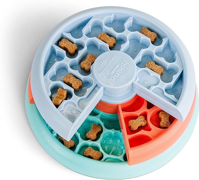 Nina Ottosson by Outward Hound Puppy Lickin' Layers Interactive Dog Puzzle Game and Slow Feeder for Puppies