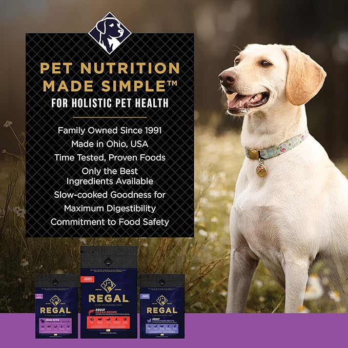 Adult Sensi Bites Turkey Meal Recipe - All Natural, Limited Ingredient Dry Dog Food for All Breeds and Sizes of All Life Stages - Made in The USA, 4 LB Bag