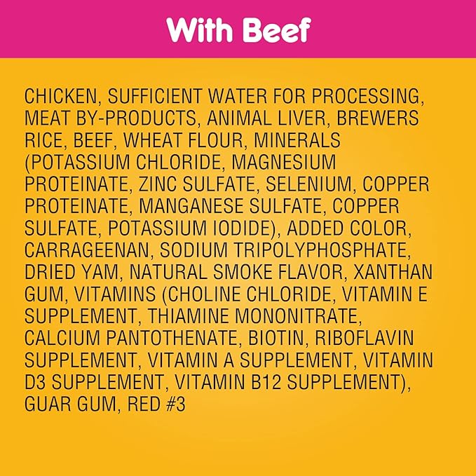 Pedigree Wet Food Pedigree Chopped Ground Dinner With Beef Adult Canned Wet Dog Food, 13.2 Oz. Can