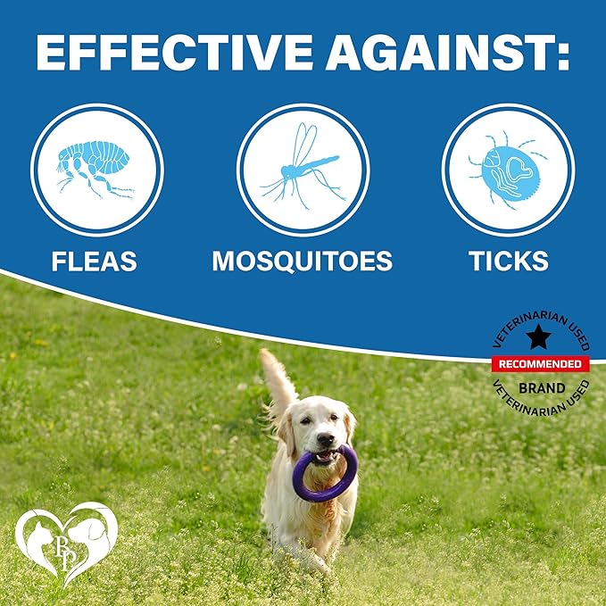 Flea and Tick Prevention Chewable Pills for Dogs and Cats - Revolution Oral Flea Treatment for Pets - Pest Control & Natural Defense - Chewables Small Tablets Made in USA (Beef)