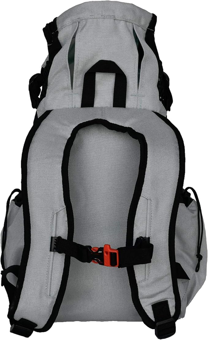 K9 Sport Sack | Dog Carrier Adjustable Backpack (X-Small, Air 2 - Charcoal Grey)