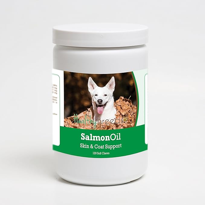Healthy Breeds Canaan Dog Salmon Oil Soft Chews 120 Count