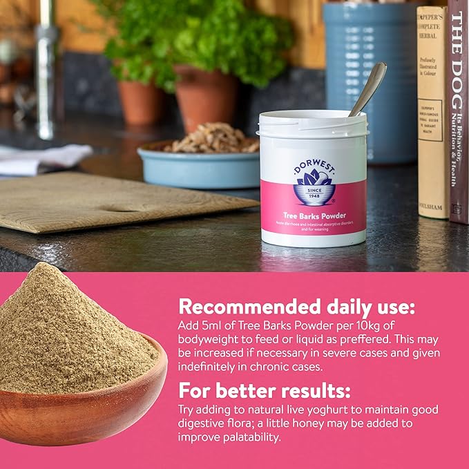 Tree Barks Powder for Dogs and Cats 200 g