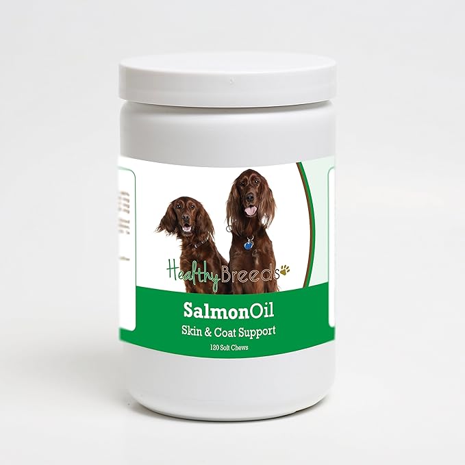 Healthy Breeds Irish Setter Salmon Oil Soft Chews 120 Count
