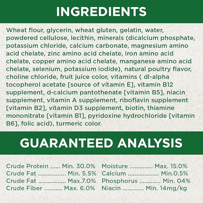 Greenies Original Petite Natural Dental Care Dog Treats, 12 oz. Pack (20 Treats)